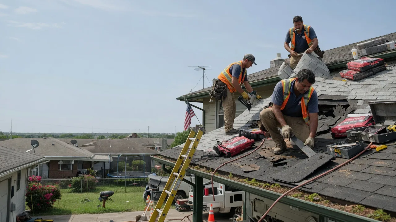 Roof Repair in Spiro, OK near me